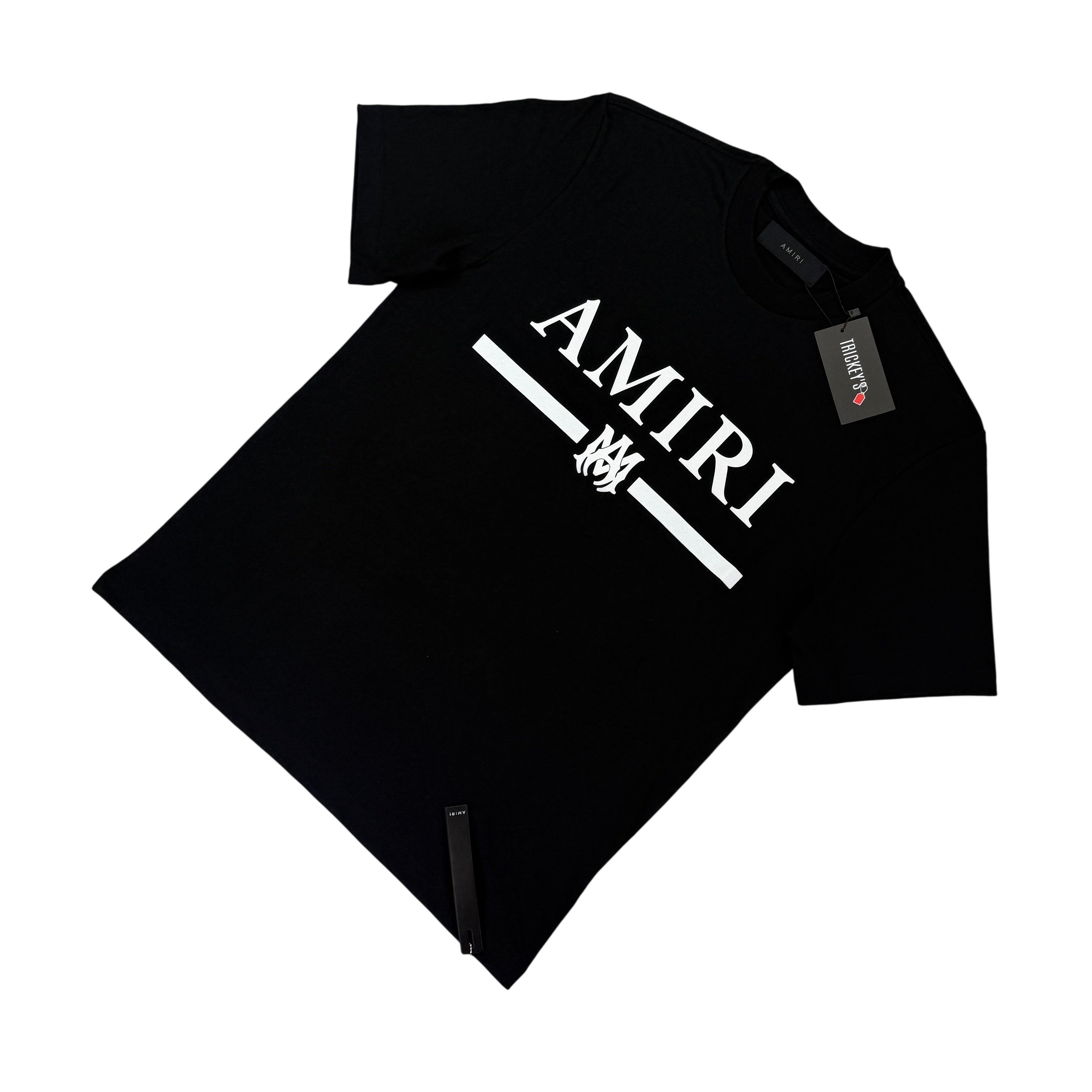 Amiri Men’s Black MA Bar Logo T-shirt