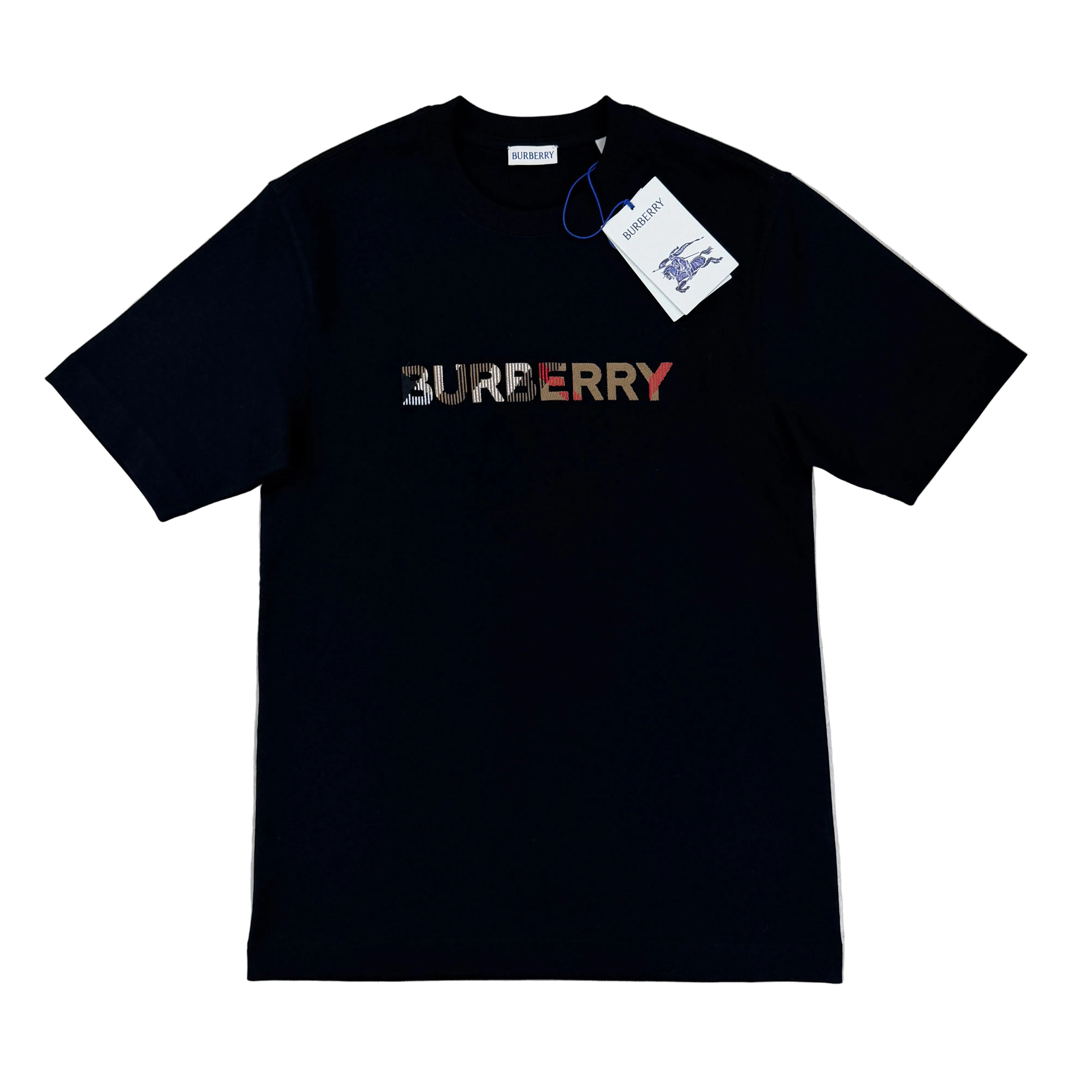 Burberry Men’s Black T-shirt - XS (Fit Small)