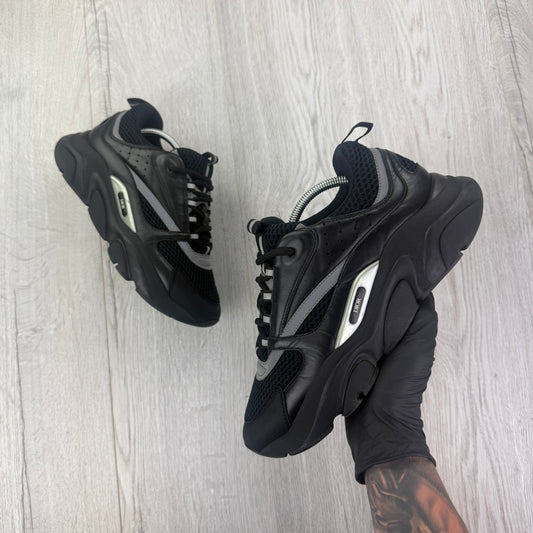 Dior B22 Men’s Triple Black Trainers - 43 (Fit Uk 8/8.5)