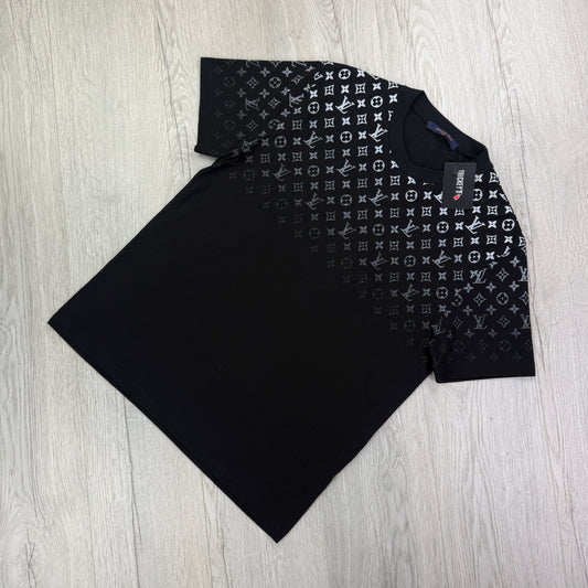 Louis Vuitton Men’s Black Gradient T-shirt - Medium