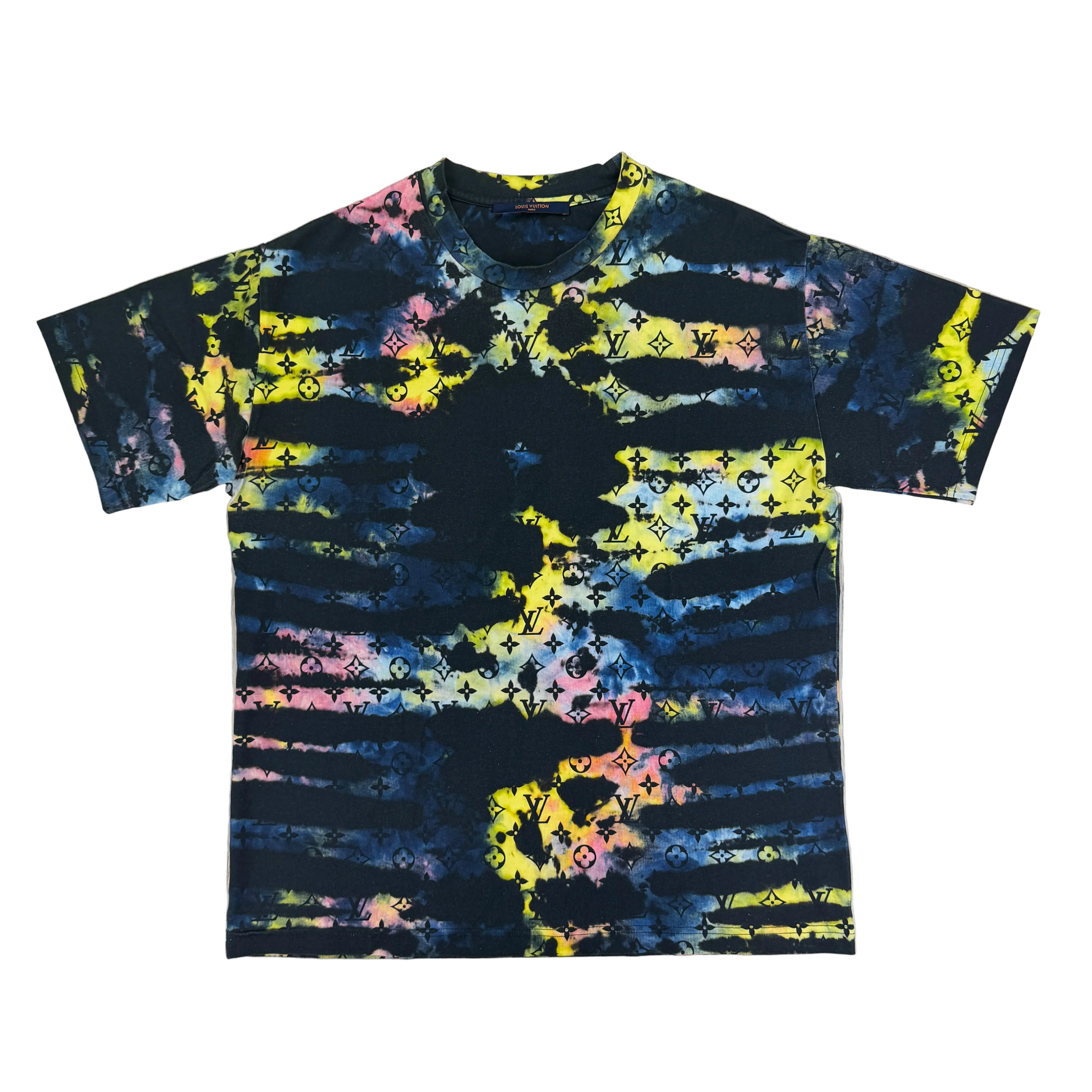Louis Vuitton Men’s Monogram Tie Dye T-shirt - Medium