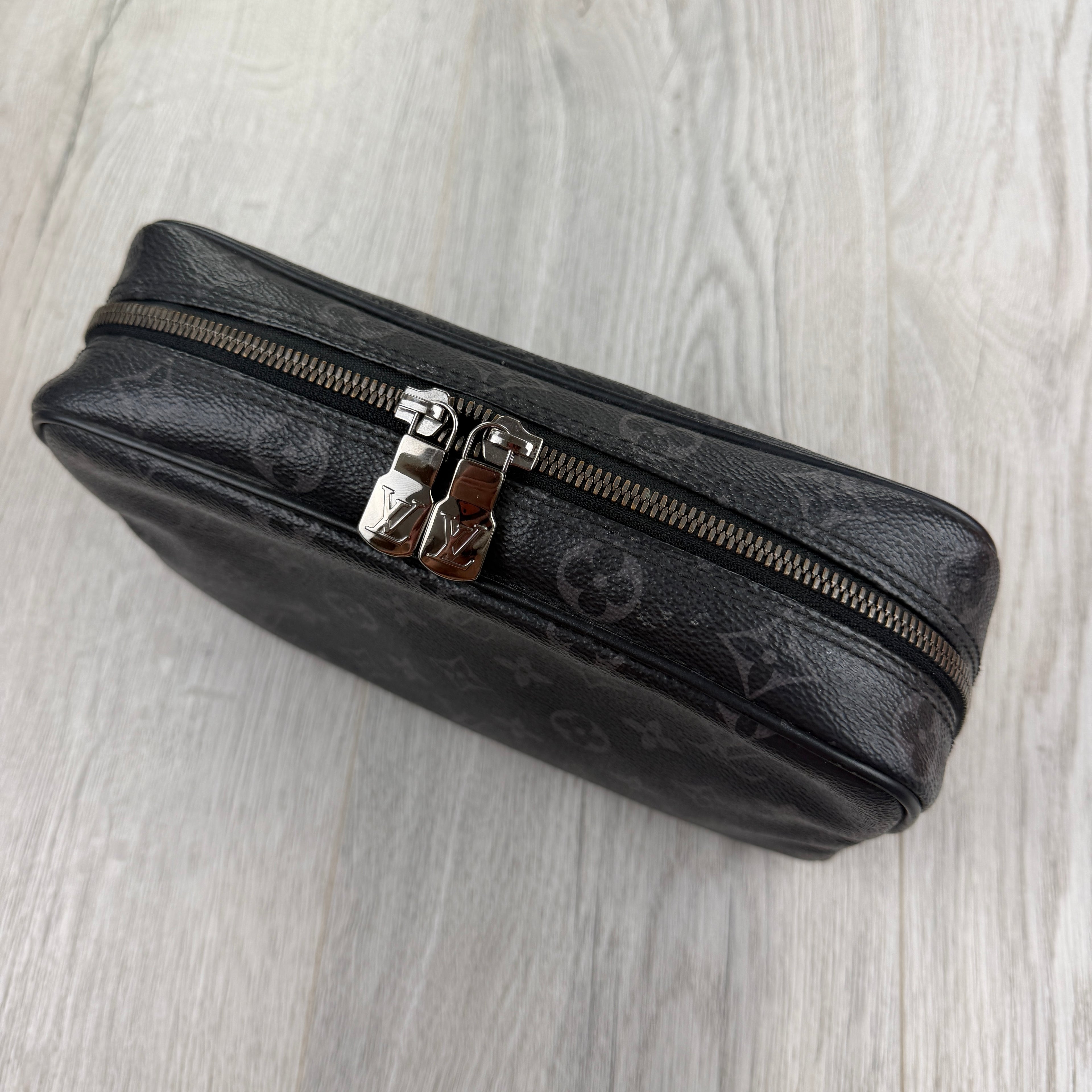 Louis Vuitton Black Monogram Toiletry Pouch