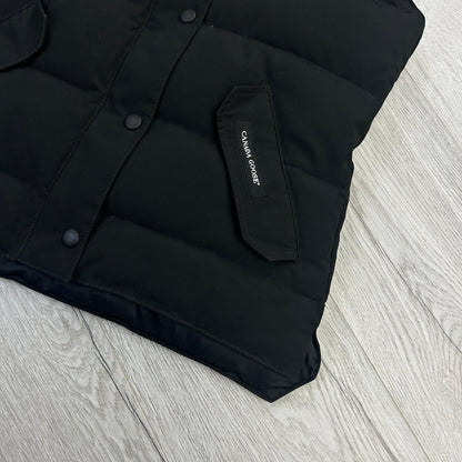 Canada Goose Women’s Black Padded Bodywarmer - Small
