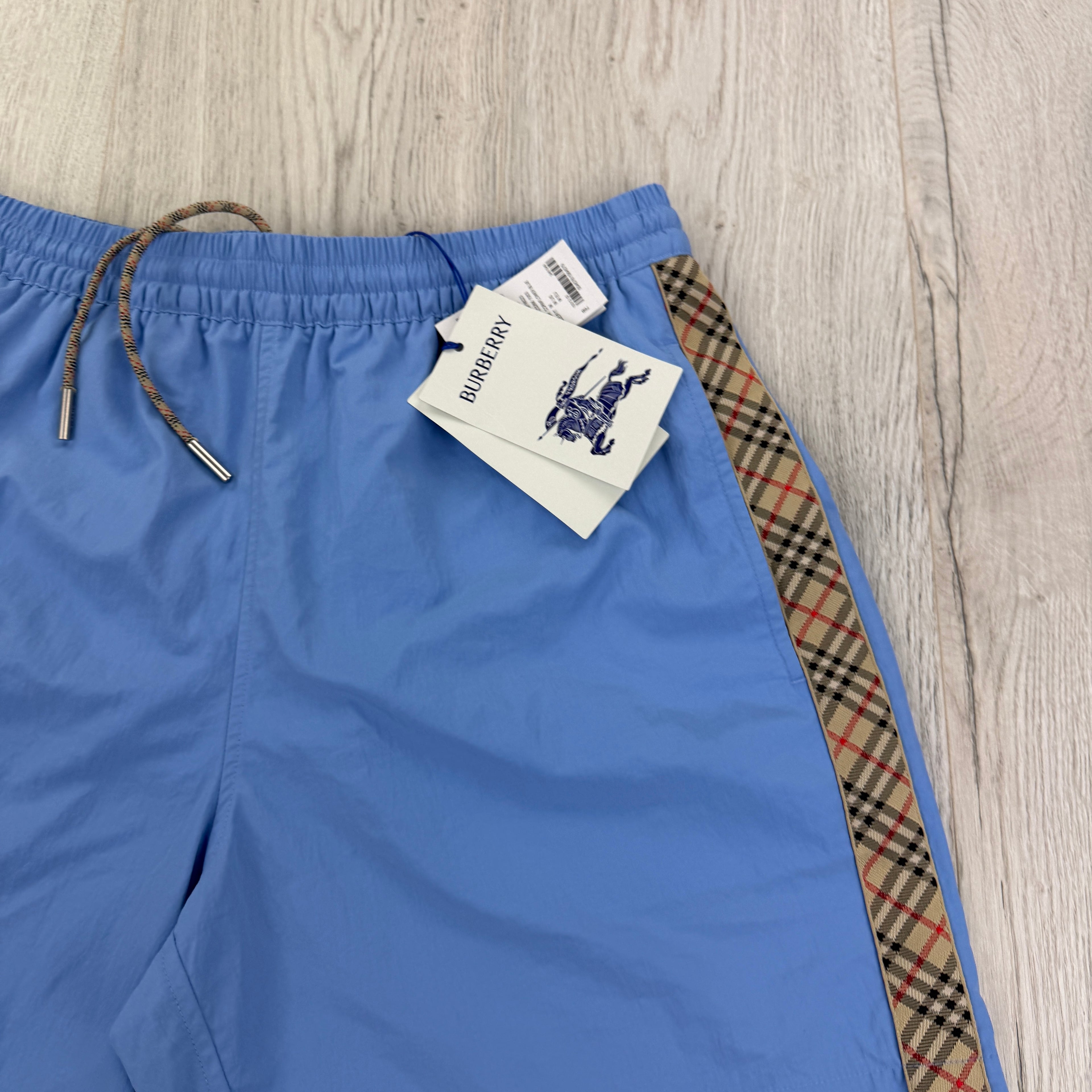 Burberry Men’s Blue Swim Shorts - Medium