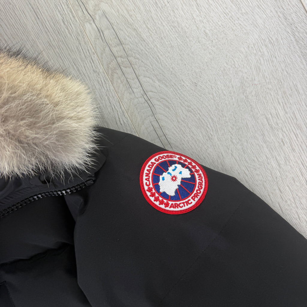 Canada Goose Men’s Black Carson Parker Jacket - Small