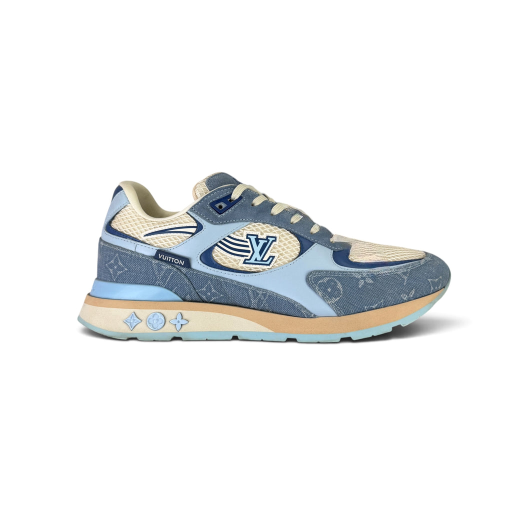 Louis Vuitton Men’s Blue Run Away Trainers - Uk 7.5 (Fit Uk 8)