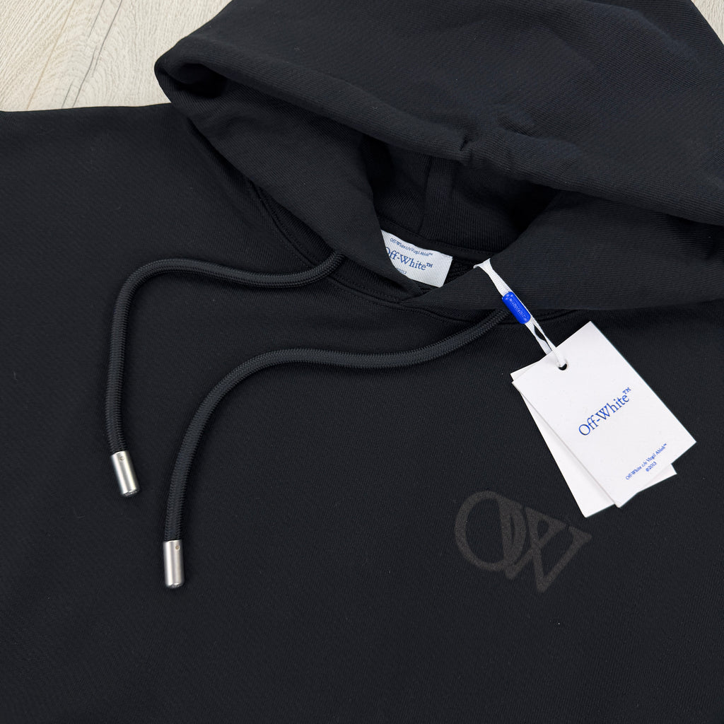 Off White Men’s Black Caravaggio Pullover Hoodie