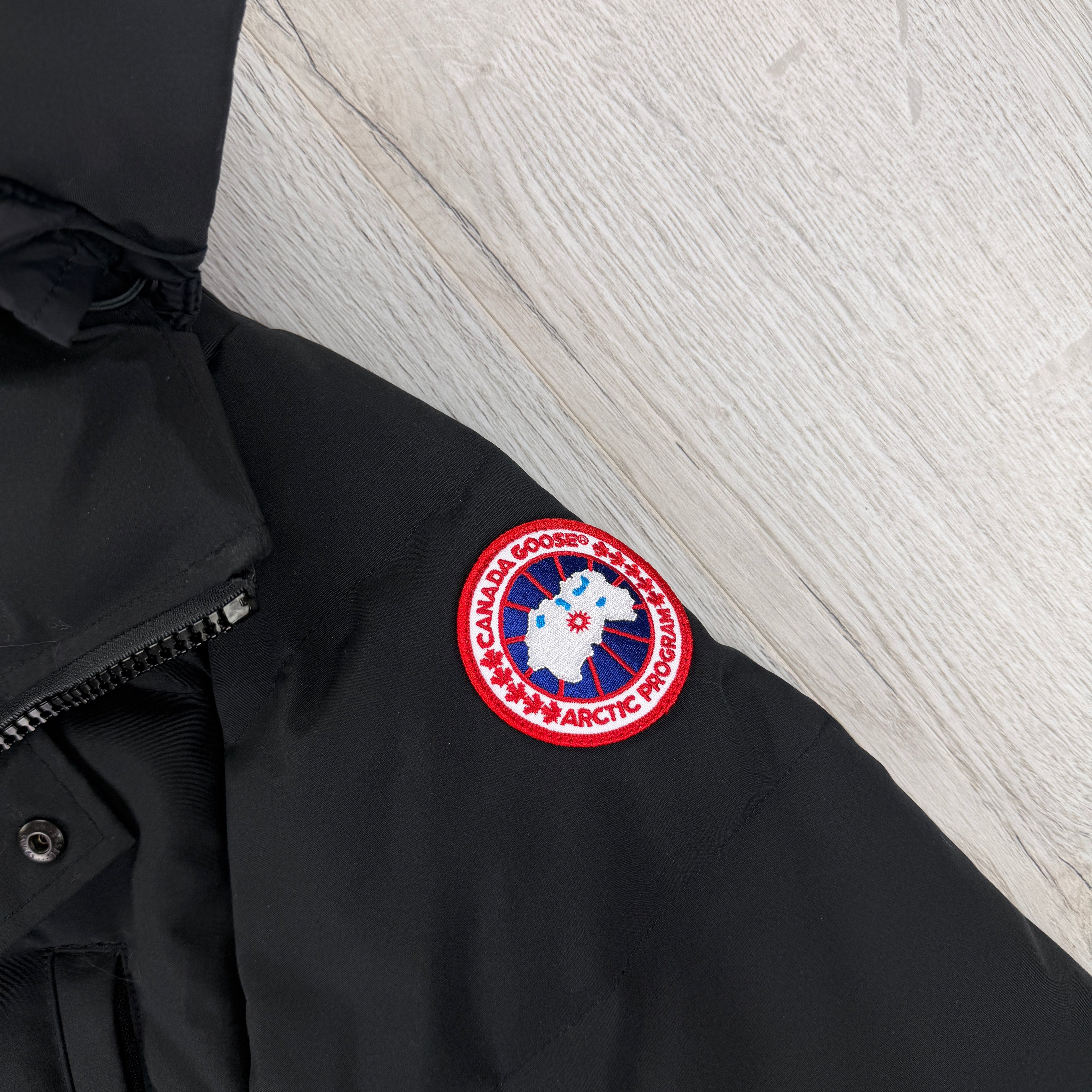 Canada Goose Men’s Black Wyndham Parker Jacket - Medium
