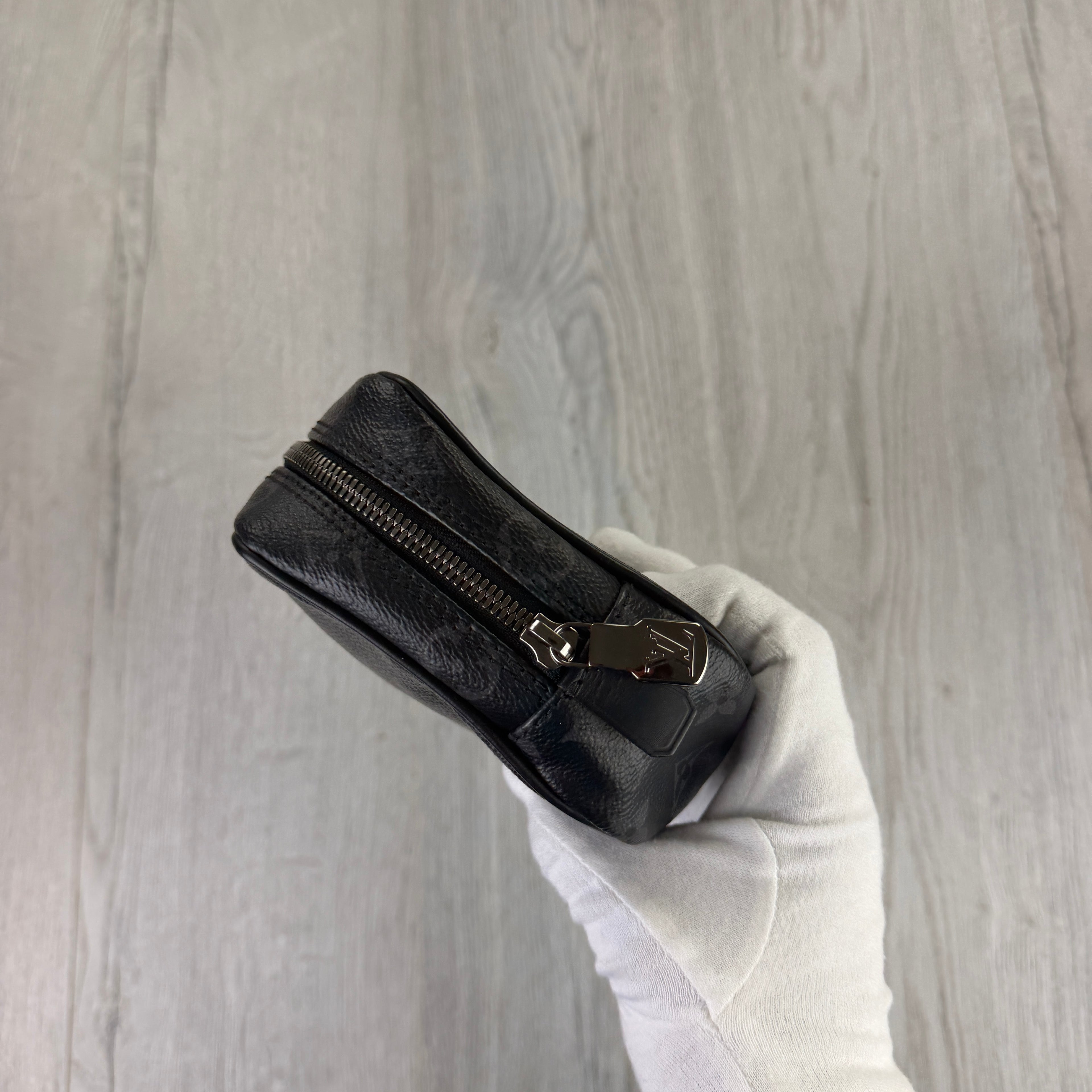 Louis Vuitton Black Monogram Toiletry Small Pouch