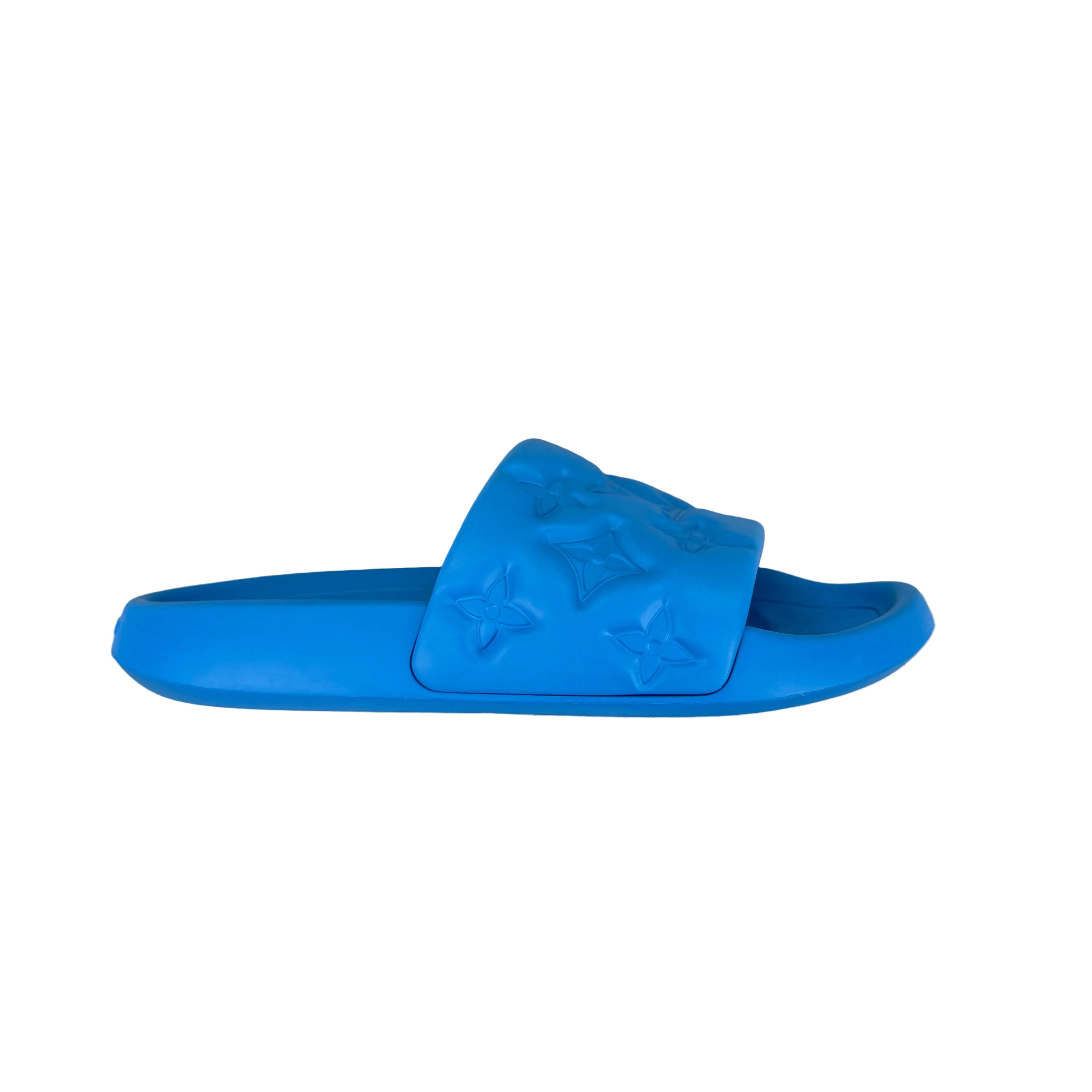 Louis Vuitton Men’s Blue Waterfront Mules Sliders - Uk 9 (Fit 9.5/10)