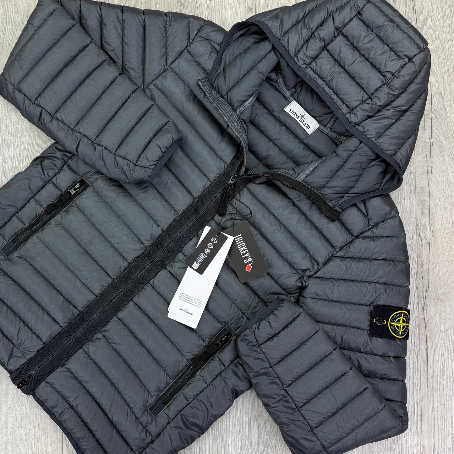 Stone Island Men’s Loom Woven R-Nylon Down Jacket - Small