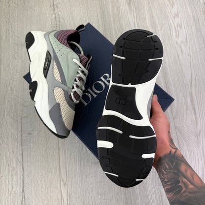 Dior B22 Men’s Lavender & Grey Trainers - 43 (Fit Uk 8.5)