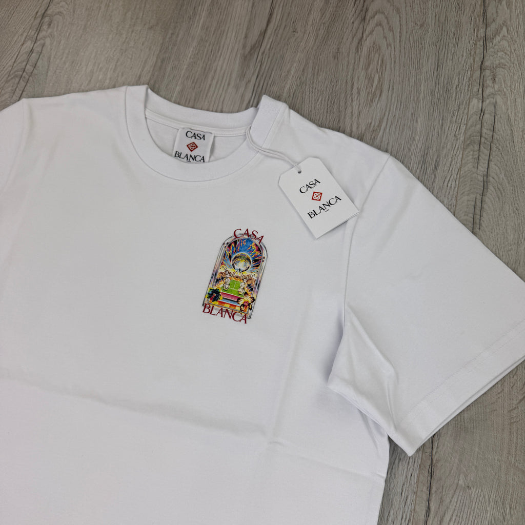 Casablanca Men’s White T-shirt