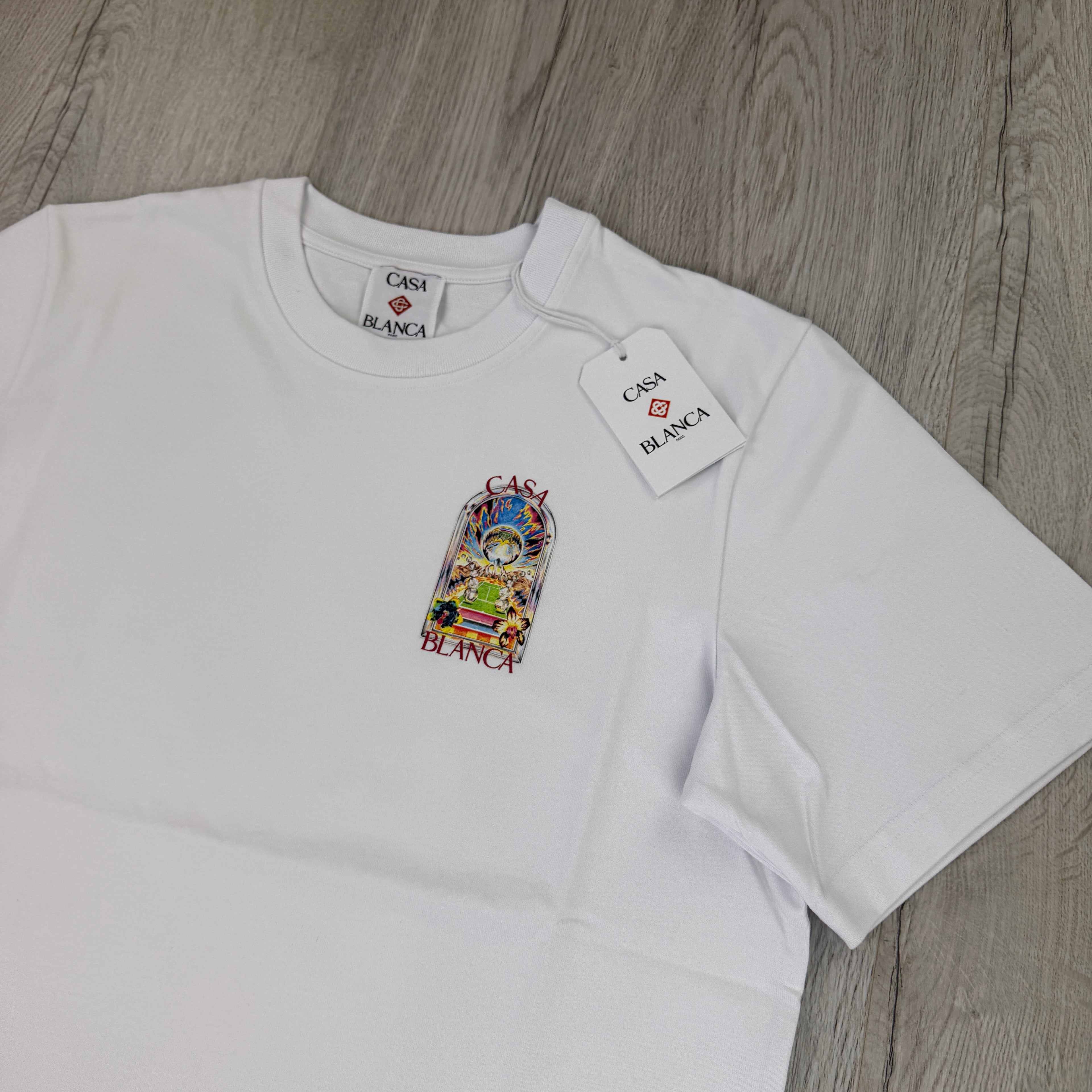 Casablanca Men’s White T-shirt