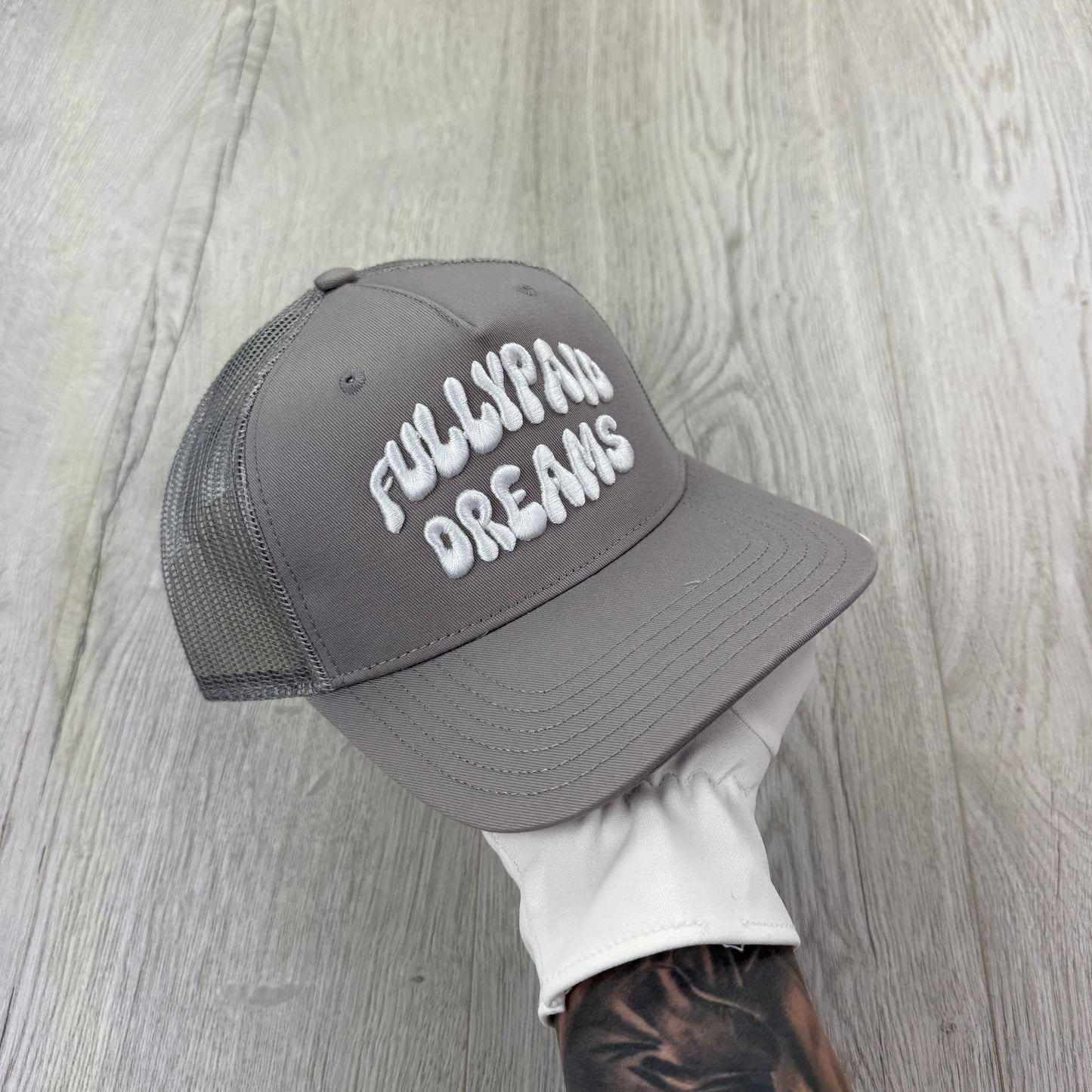 Fully Paid Mens Grey Baseball Cap