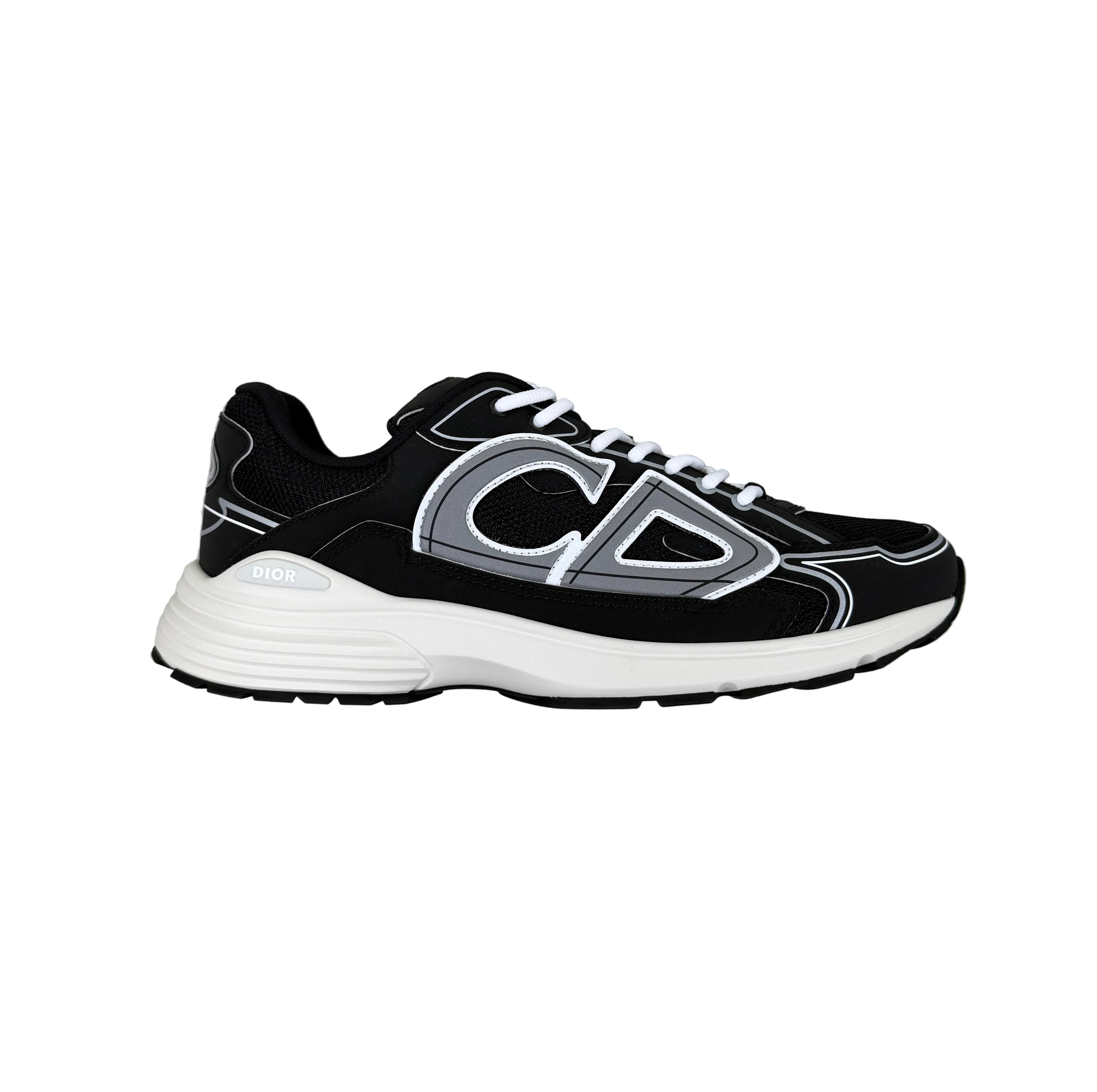 Dior B30 Men’s Black & White Trainers - 43 (Fit Uk 9)