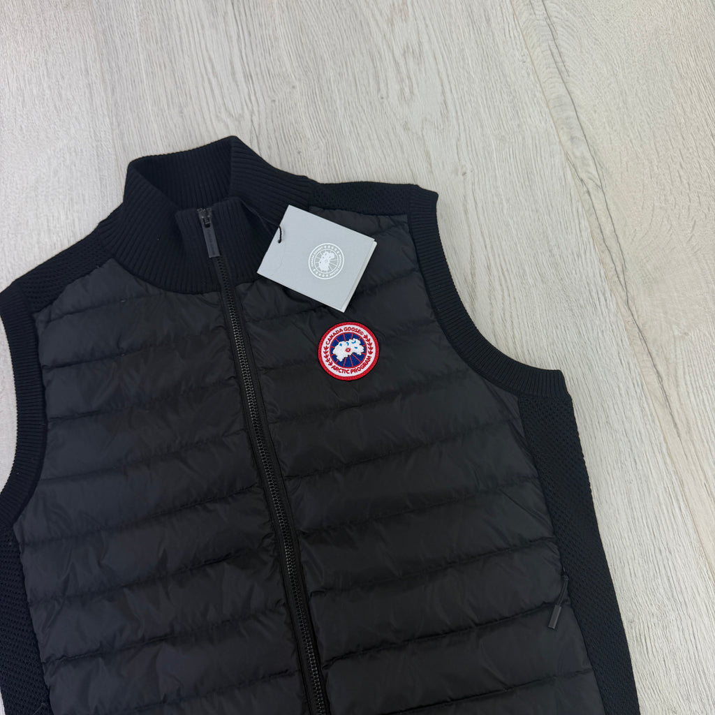Canada Goose Men’s Black Knitted Vest Gilet - XS