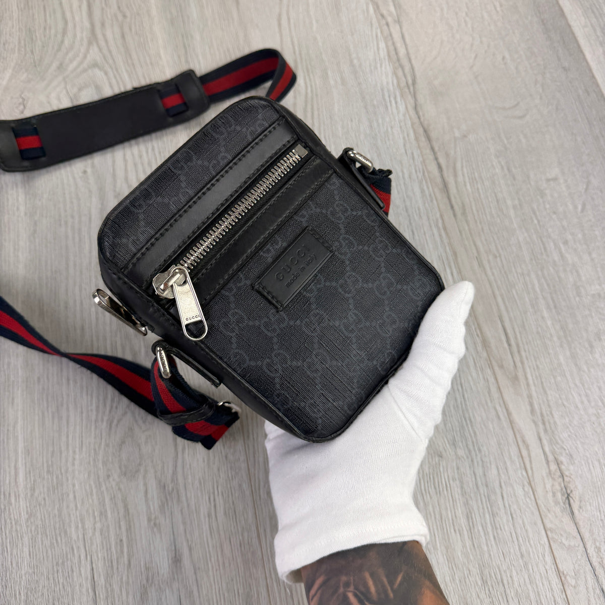 Gucci Men’s Black Small Shoulder Bag