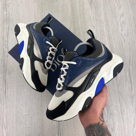 Dior B22 Men’s Navy Runners - 44 (Fit Uk 9)