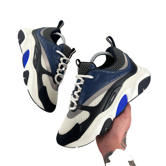 Dior B22 Men’s Navy Runners - 44 (Fit Uk 9)