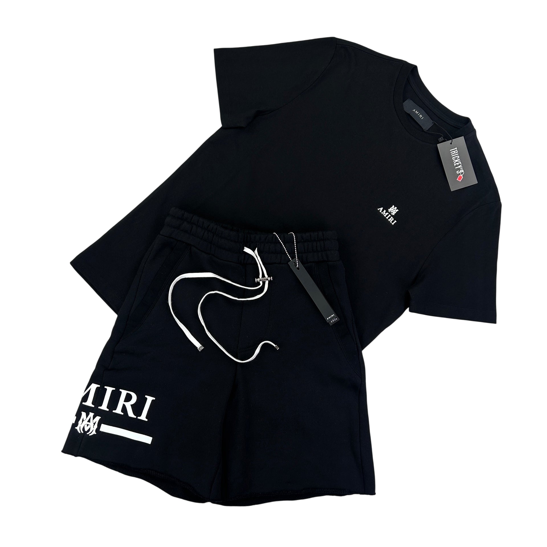Amiri Men's Black T-shirt & Short Set - XS – Trickey.store