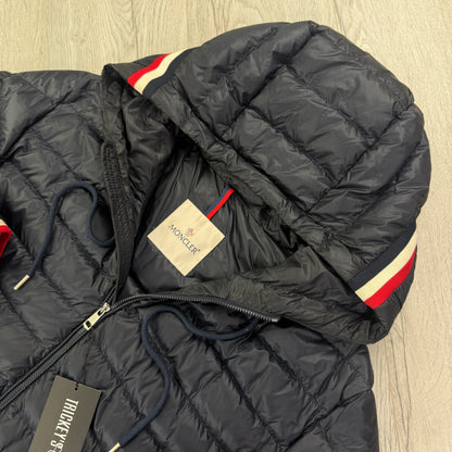 Moncler Men’s Giroux Navy Down Jacket - Size 5