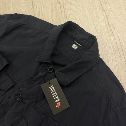 Cp Company Men’s Navy Button Up Shirt - XL