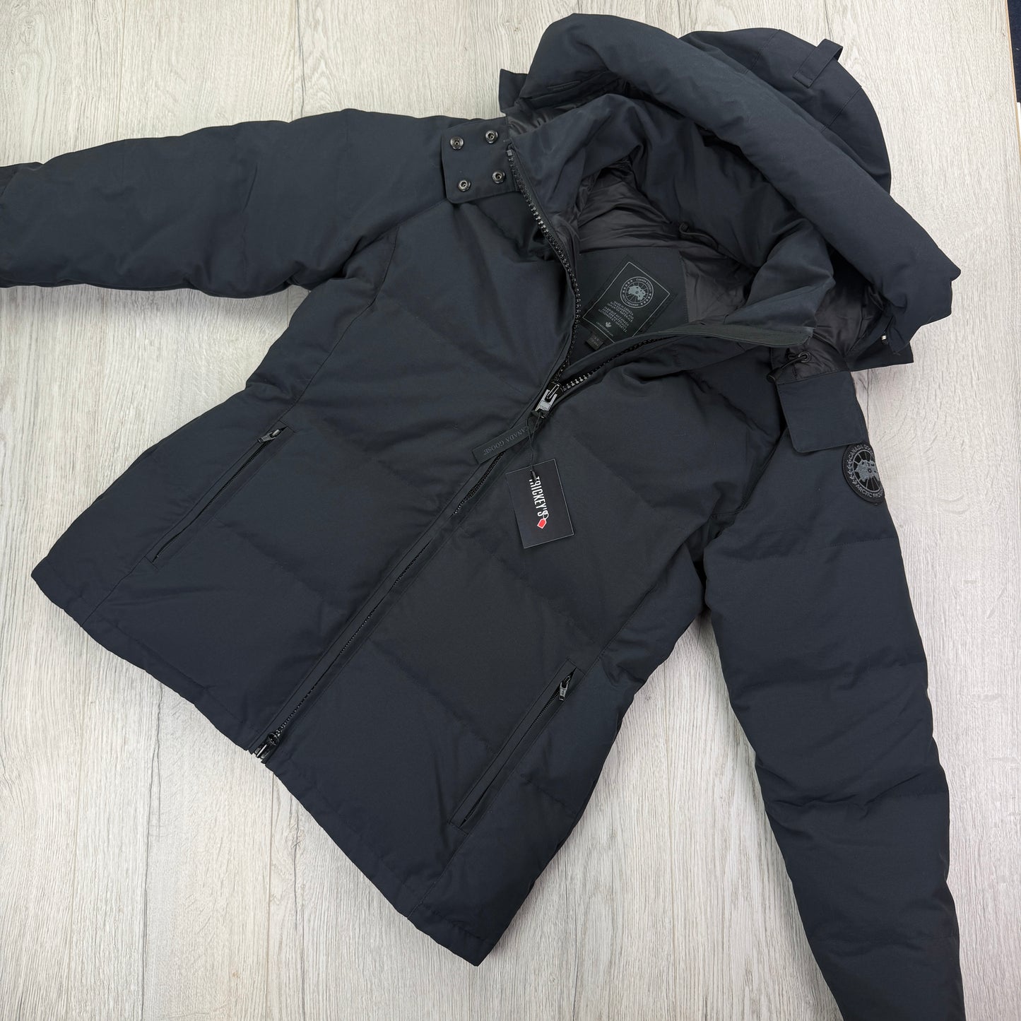 Canada Goose Women’s Navy Black Label Chelsea Parker Jacket - Large