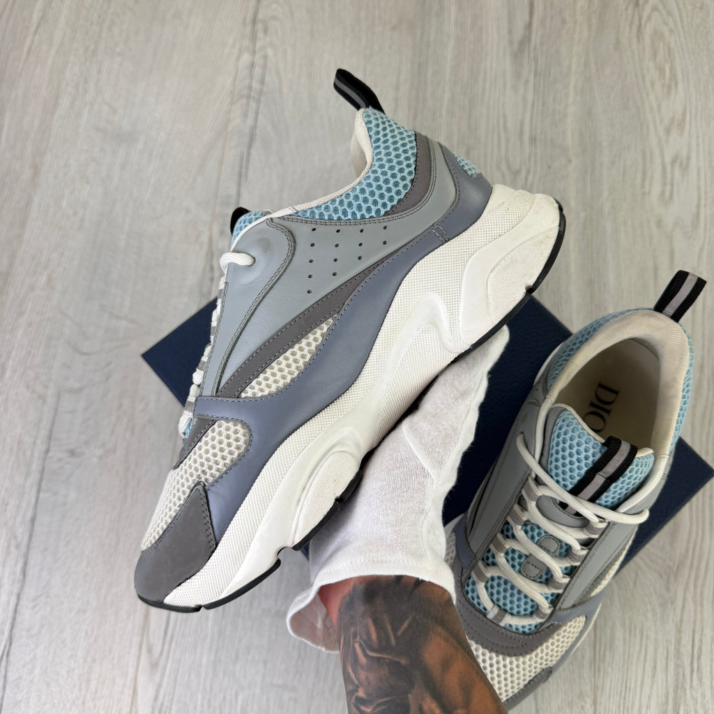 Dior B22 Men’s Baby Blue Runners - 42 (Fit Uk 7.5)