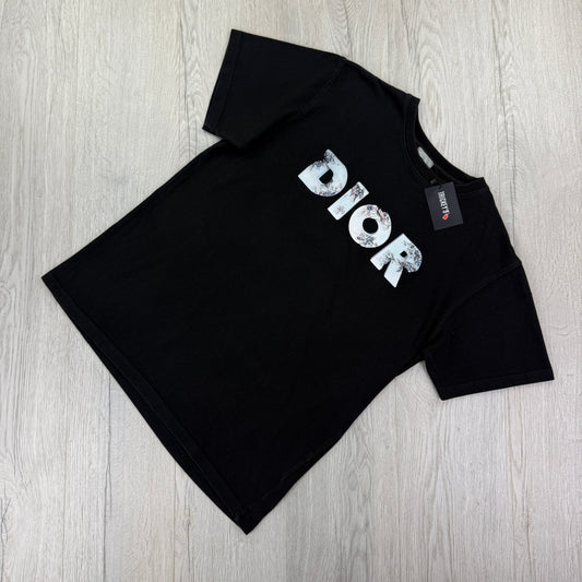 Dior Men’s Black Daniel Arsham T-shirt - Large