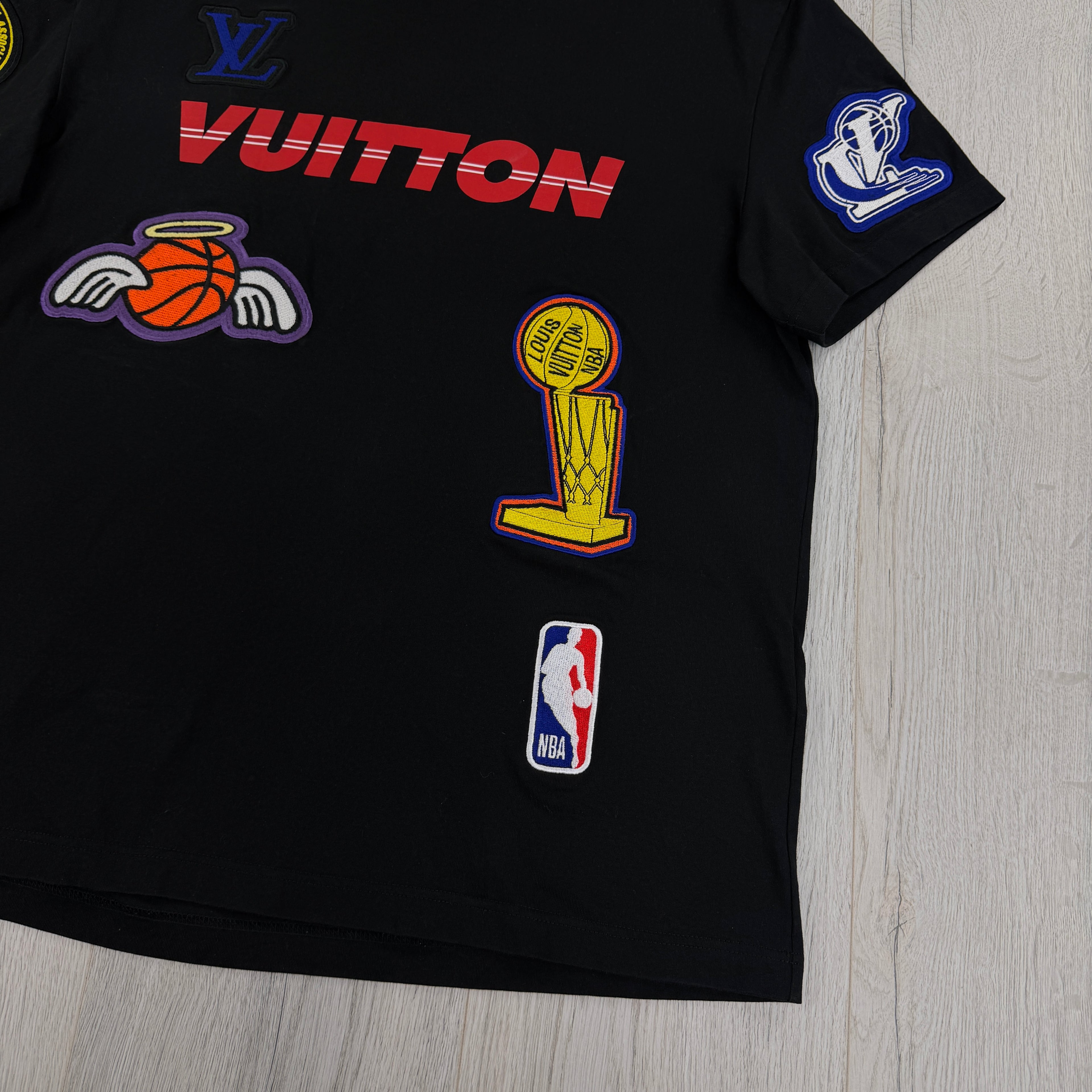 Louis Vuitton x NBA Black T-shirt - Medium