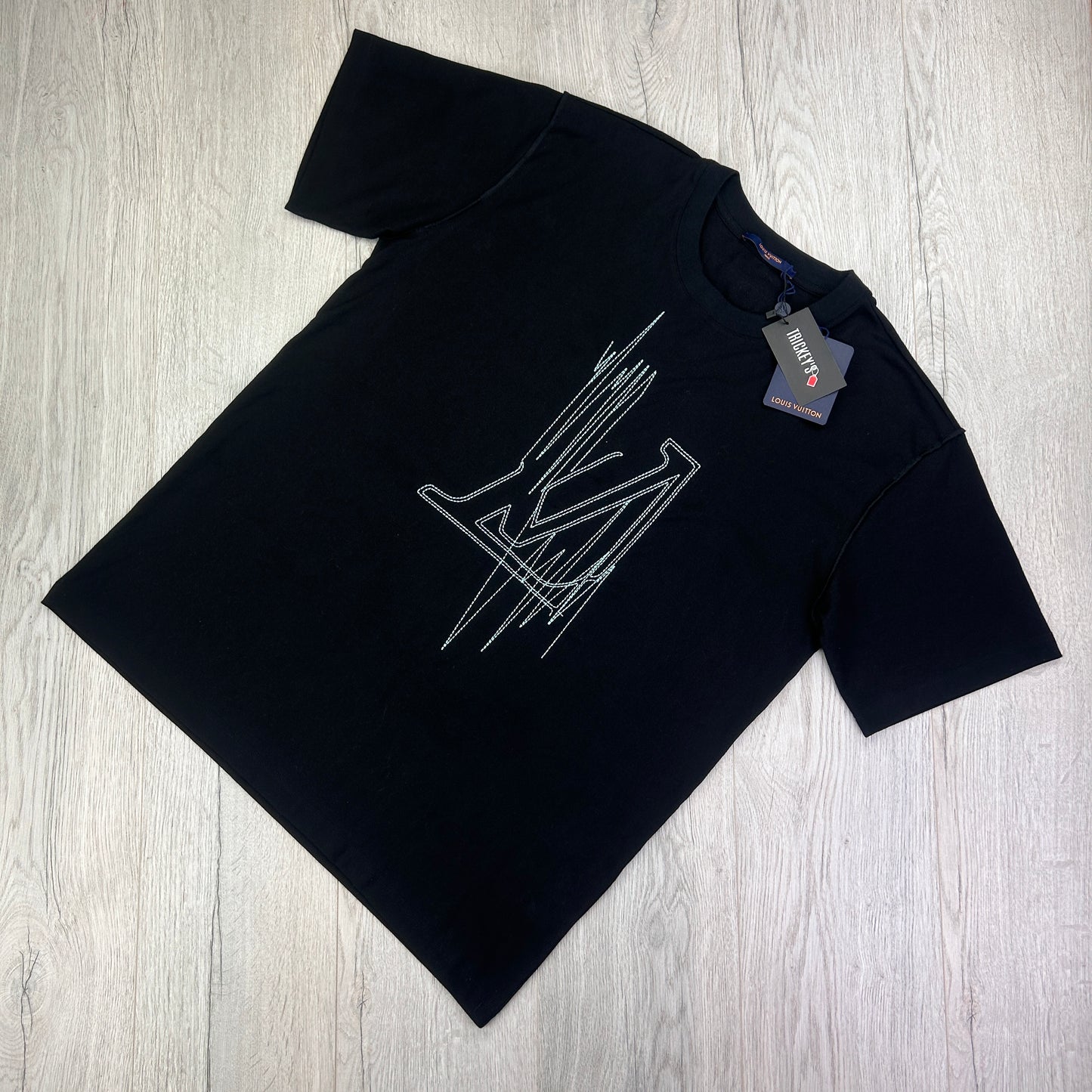 Louis Vuitton Men’s Black Frequency T-shirt - Large