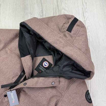 Canada Goose Men’s Quicksand Melange Wool MacMillan Jacket - Small