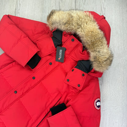 Canada Goose Men’s Red Wyndham Jacket - Medium