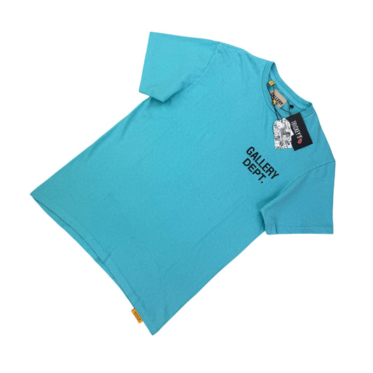 Gallery Dept Men’s Turquoise T-shirt