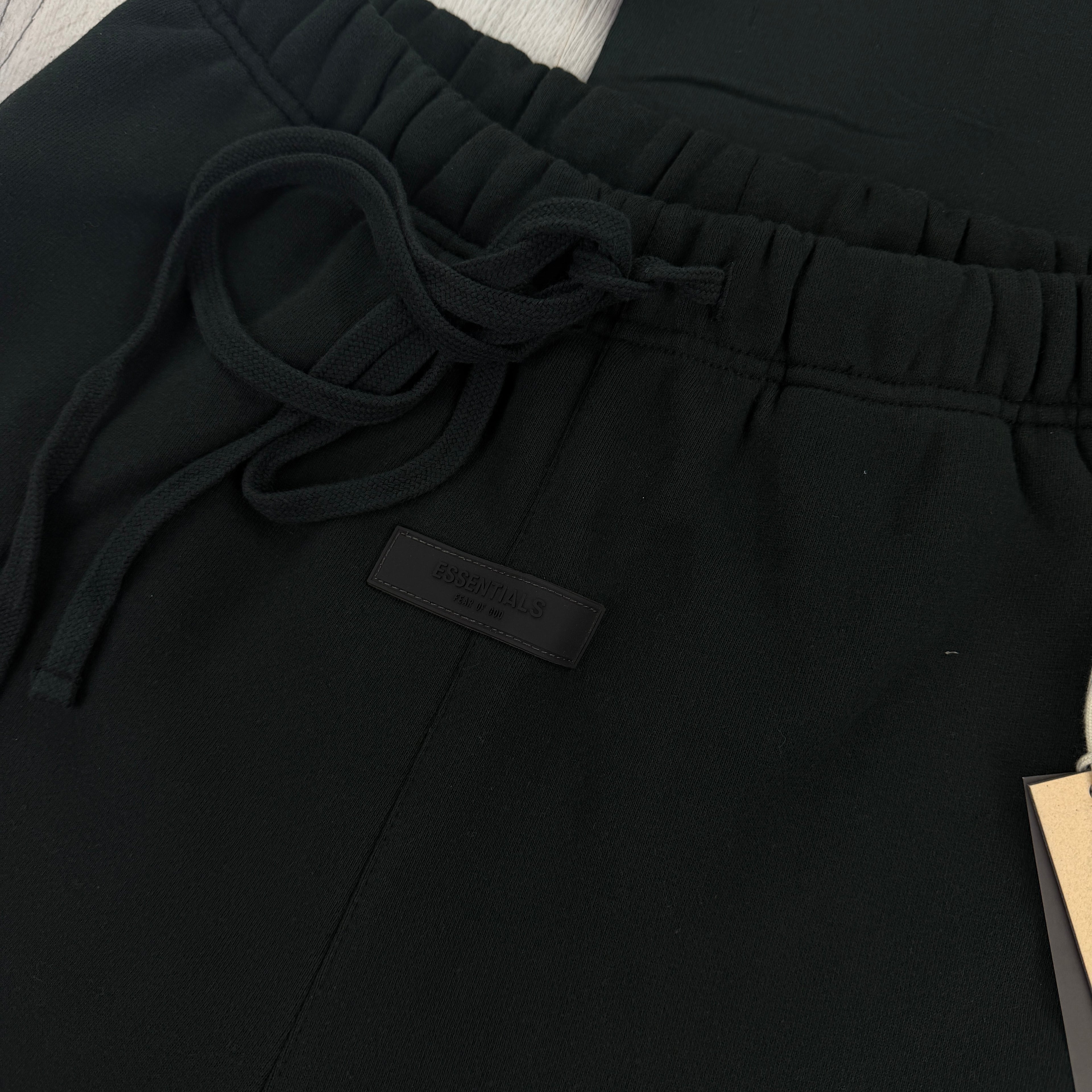 Essentials Men’s Black T-shirt & Short Set