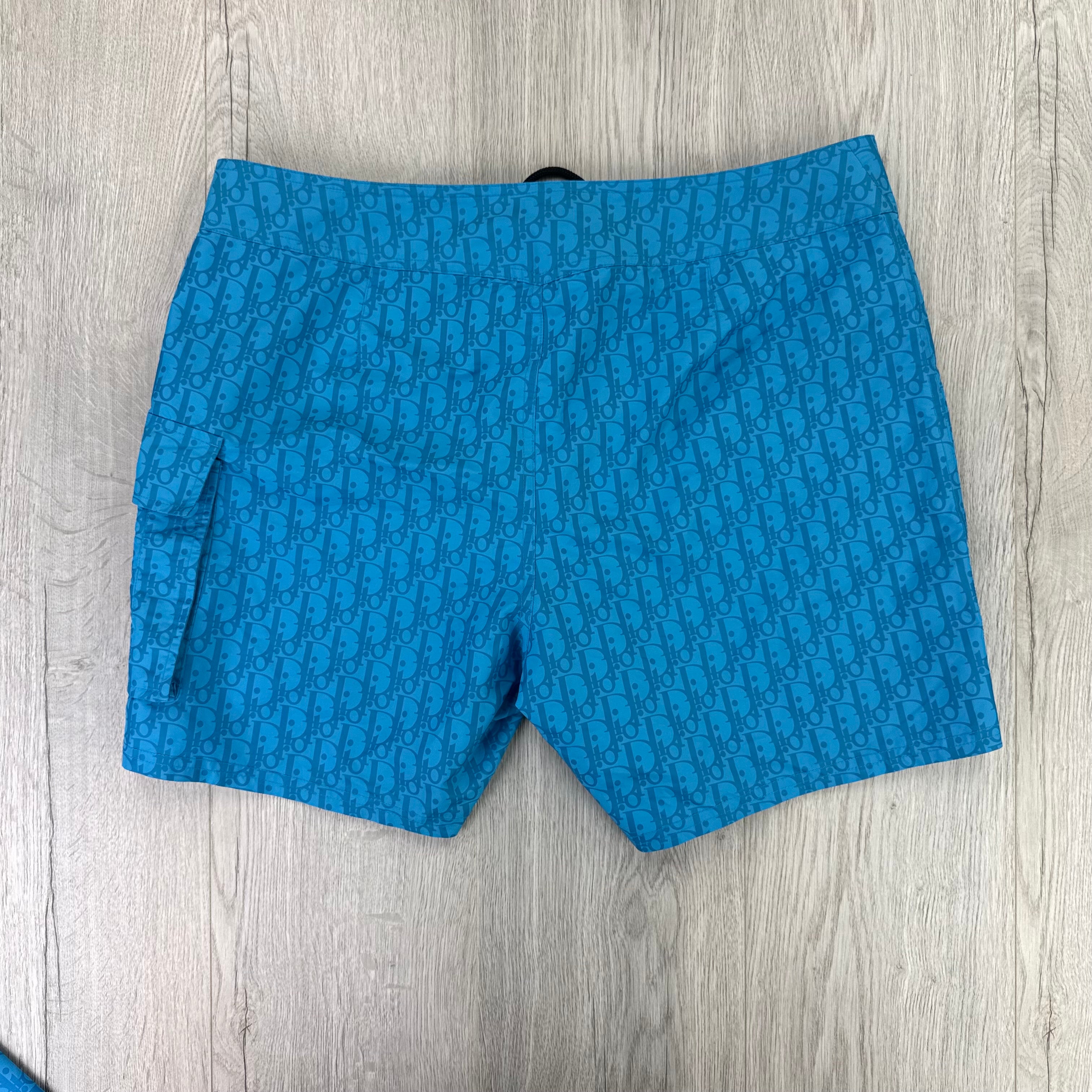Dior Oblique Men’s Blue Swim shorts - XL