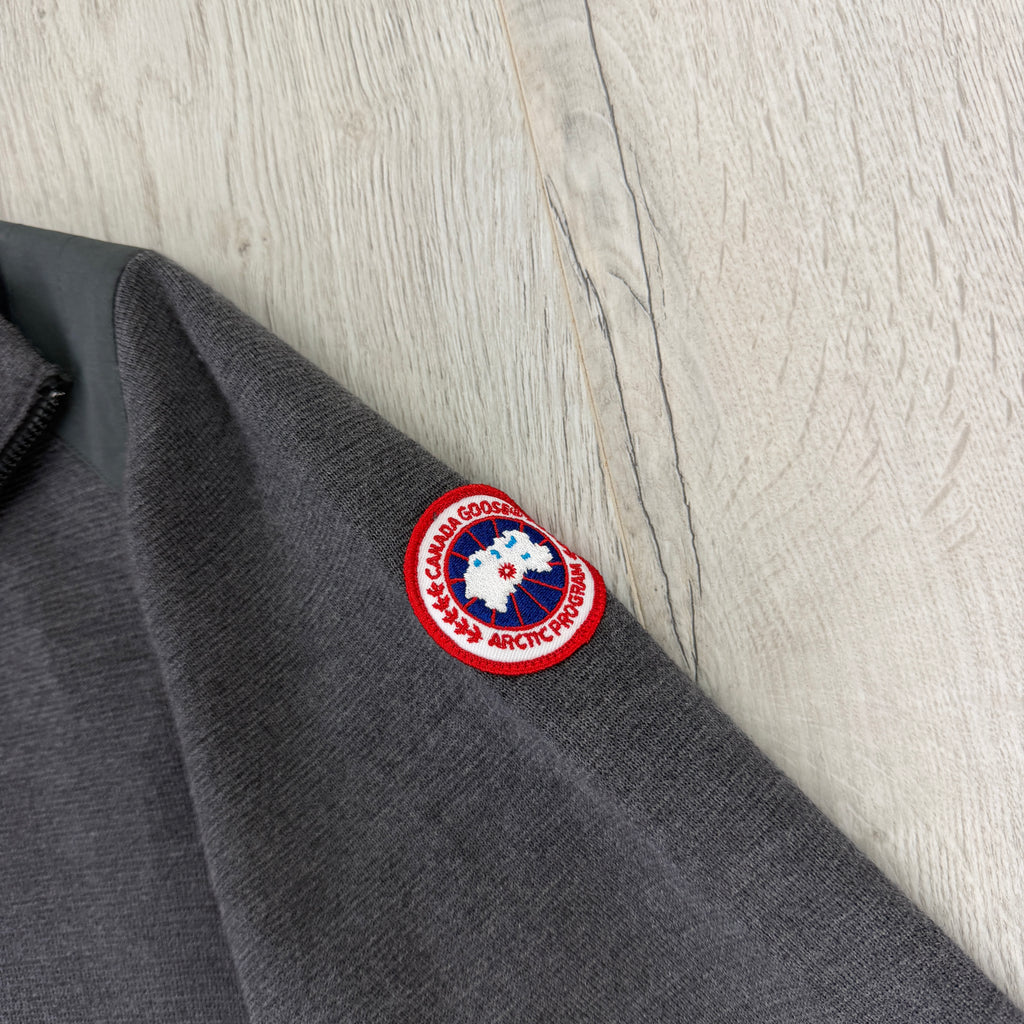 Canada Goose Men’s Grey 1/4 Zip Jumper - Small