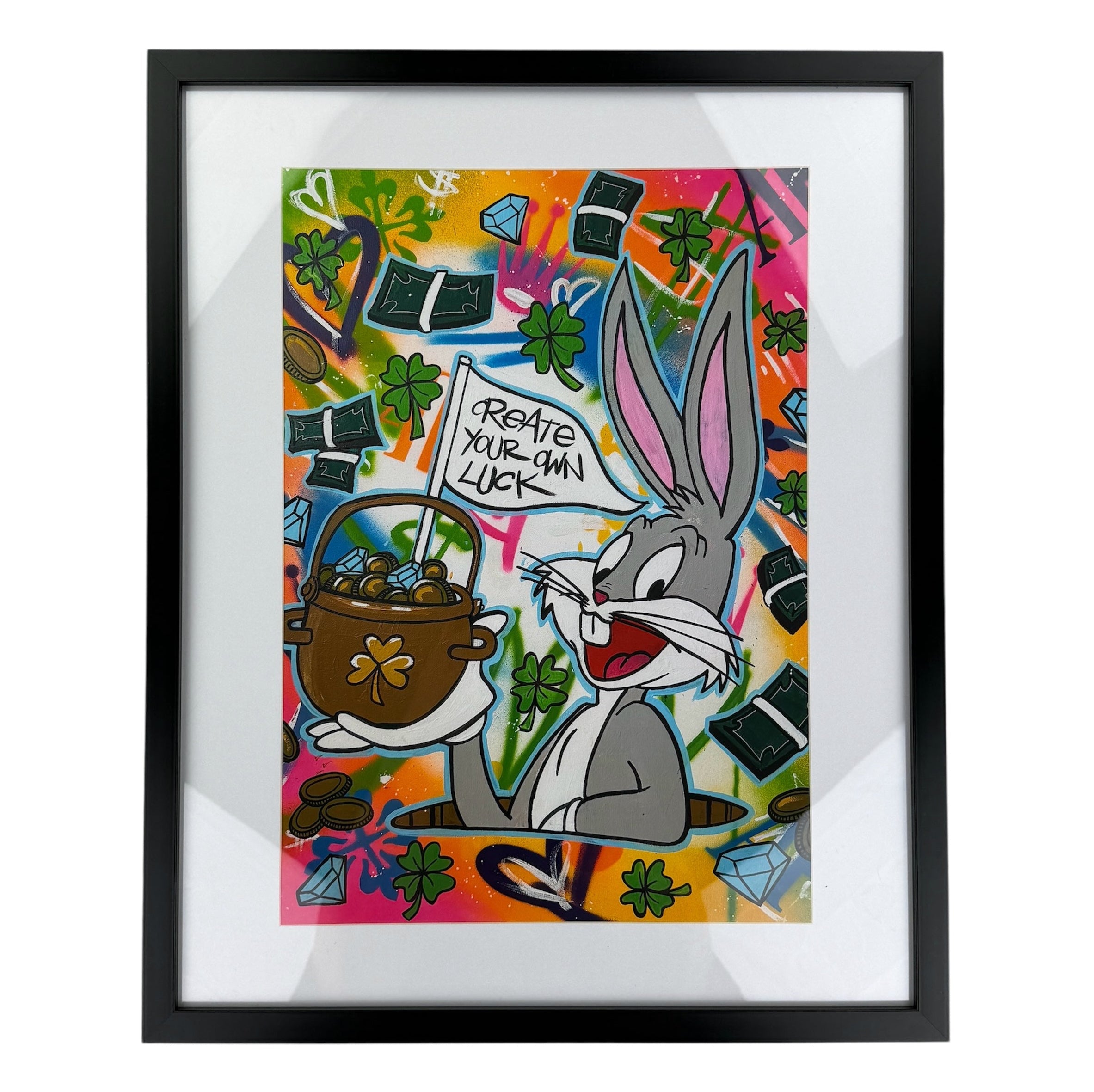 DESIGNER INSPIRED WALL ART - CREATE YOUR OWN LUCK