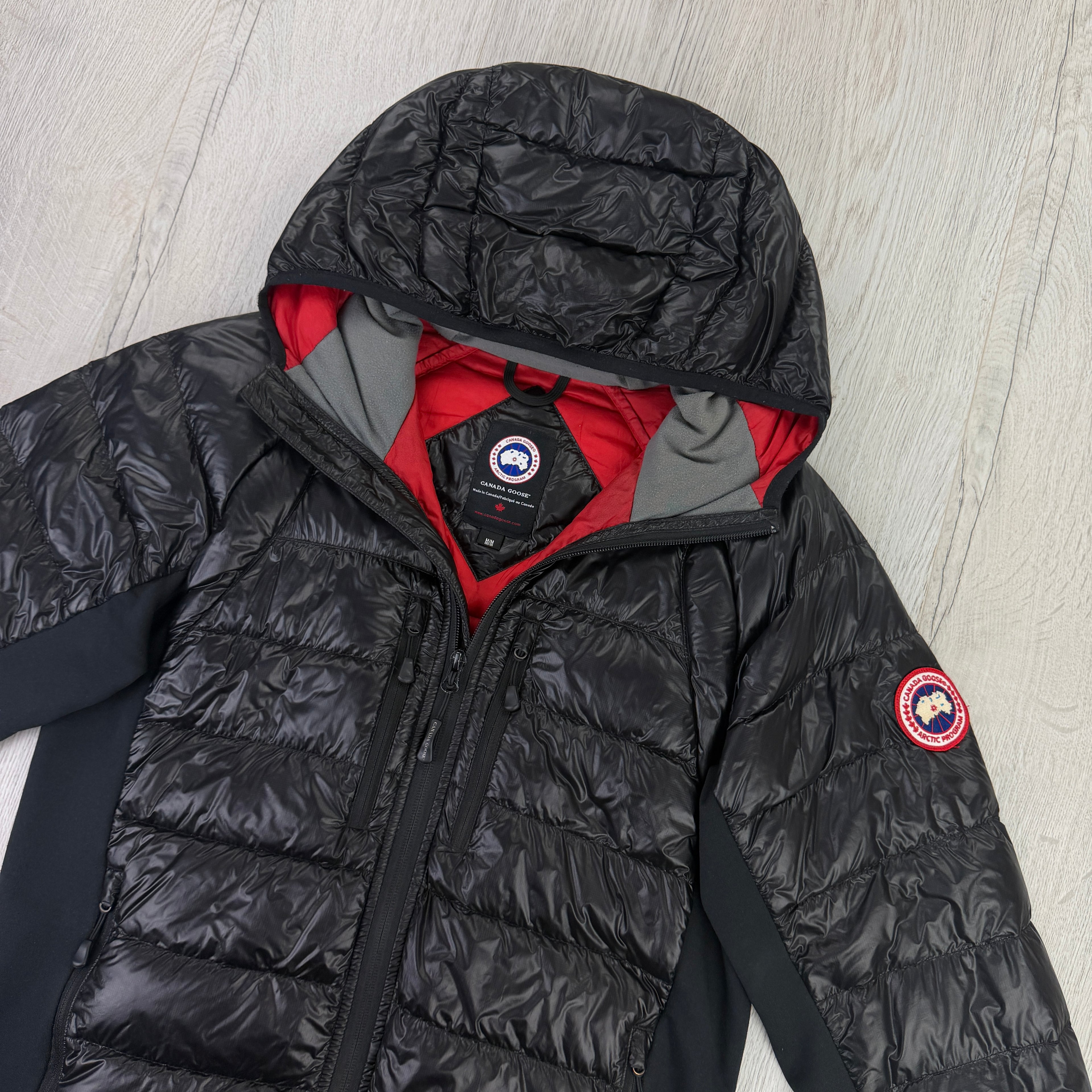 Canada Goose Men’s Black Hybridge Jacket - Medium