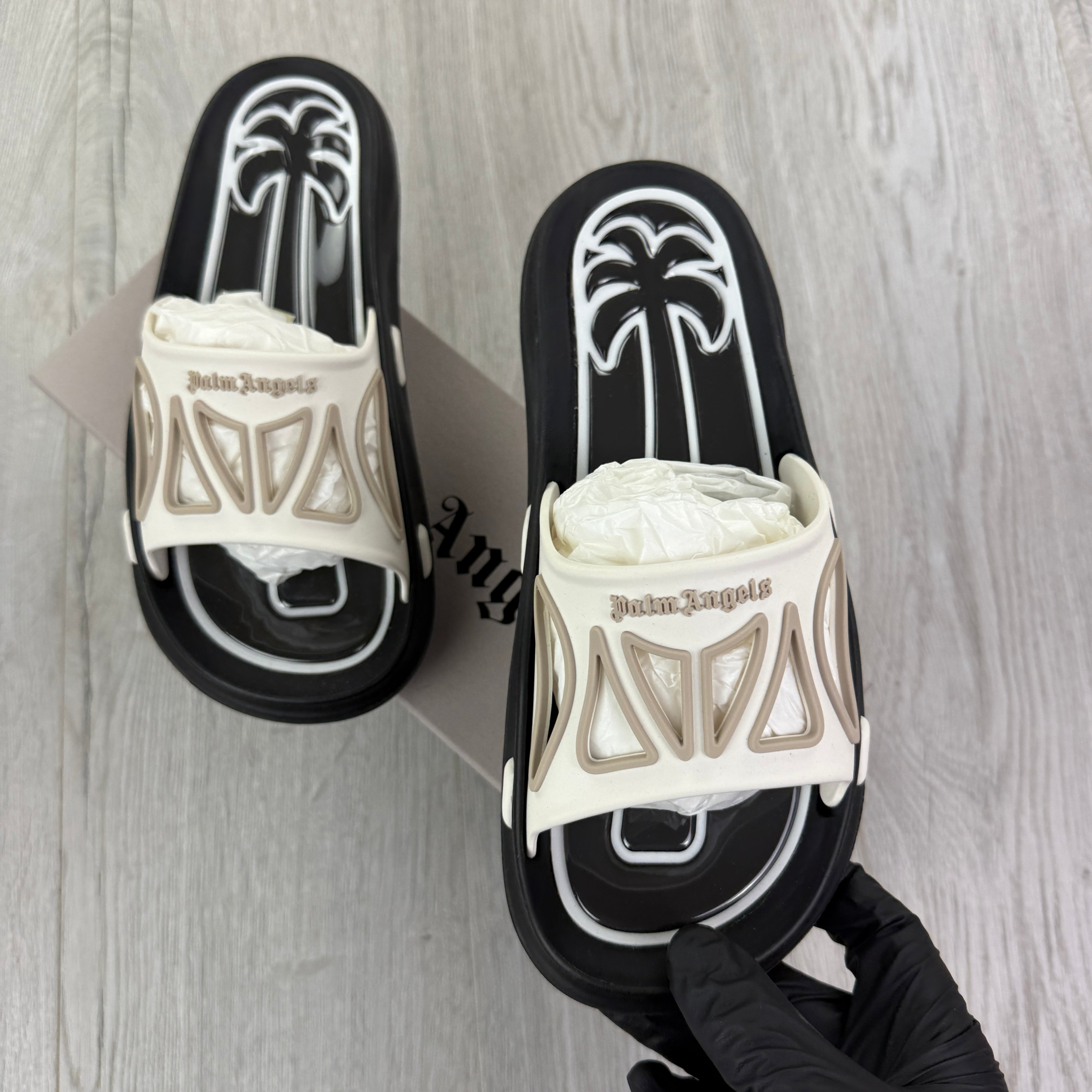 Palm Angels Men’s Cut-Outs Slides