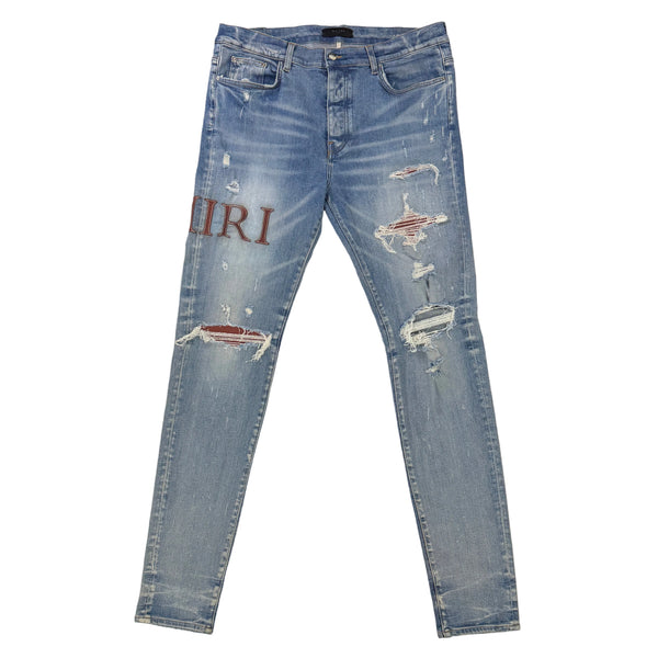 Amiri Men’s Blue Denim MX1 Jeans - Uk 38