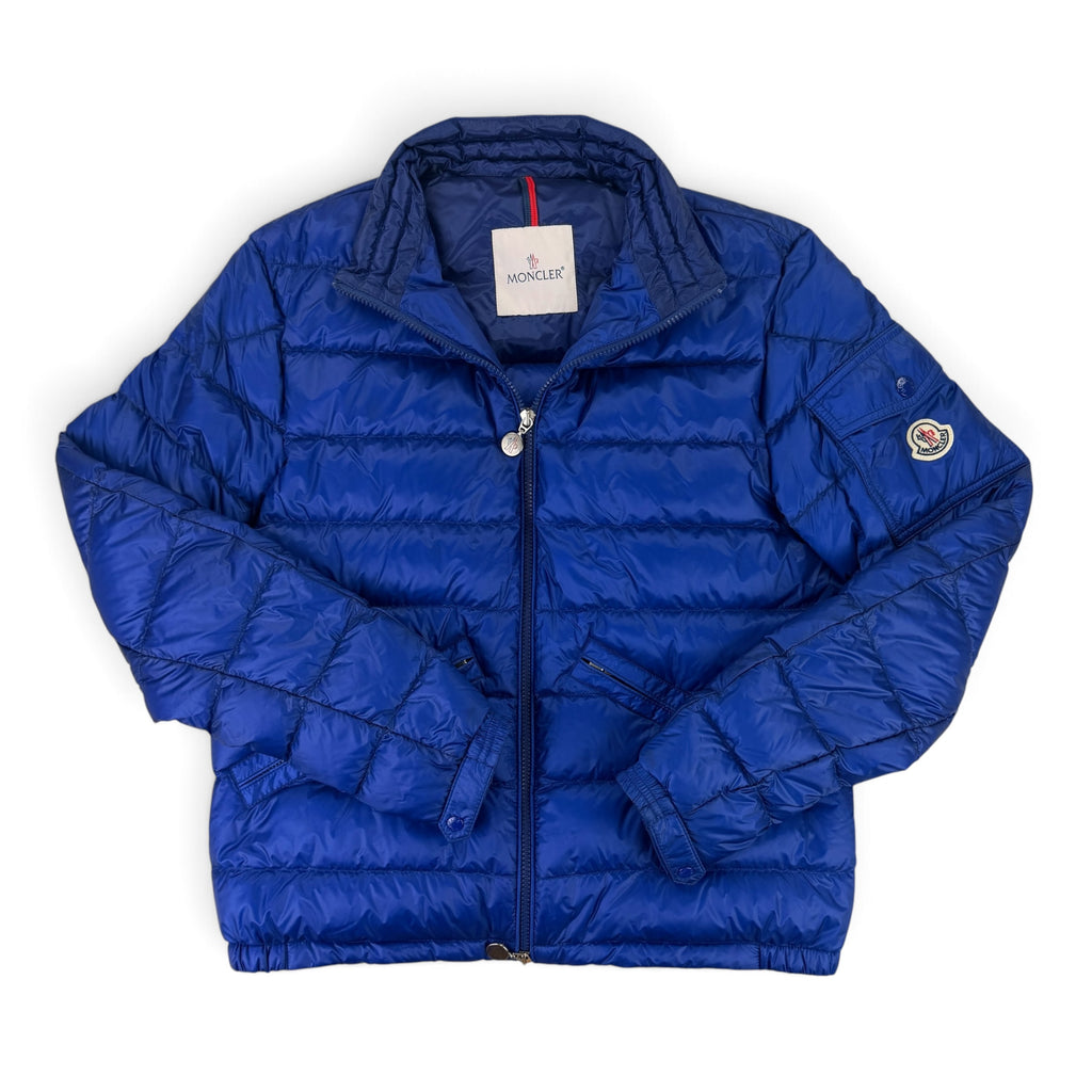 Moncler Agay Giubbotto Men’s Blue Puffer Jacket - Size 2