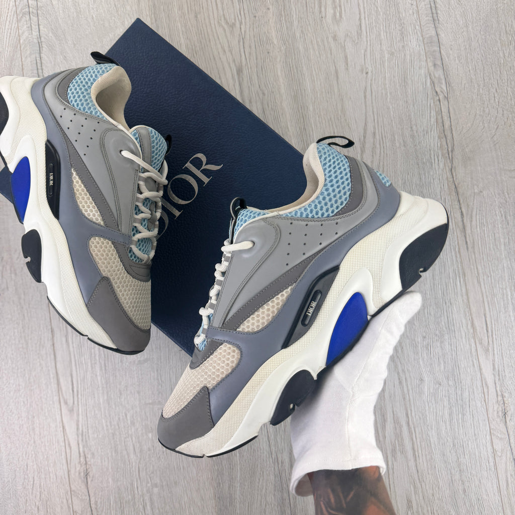 Dior B22 Men’s Baby Blue Runners - 44 (Fit Uk 9/9.5)