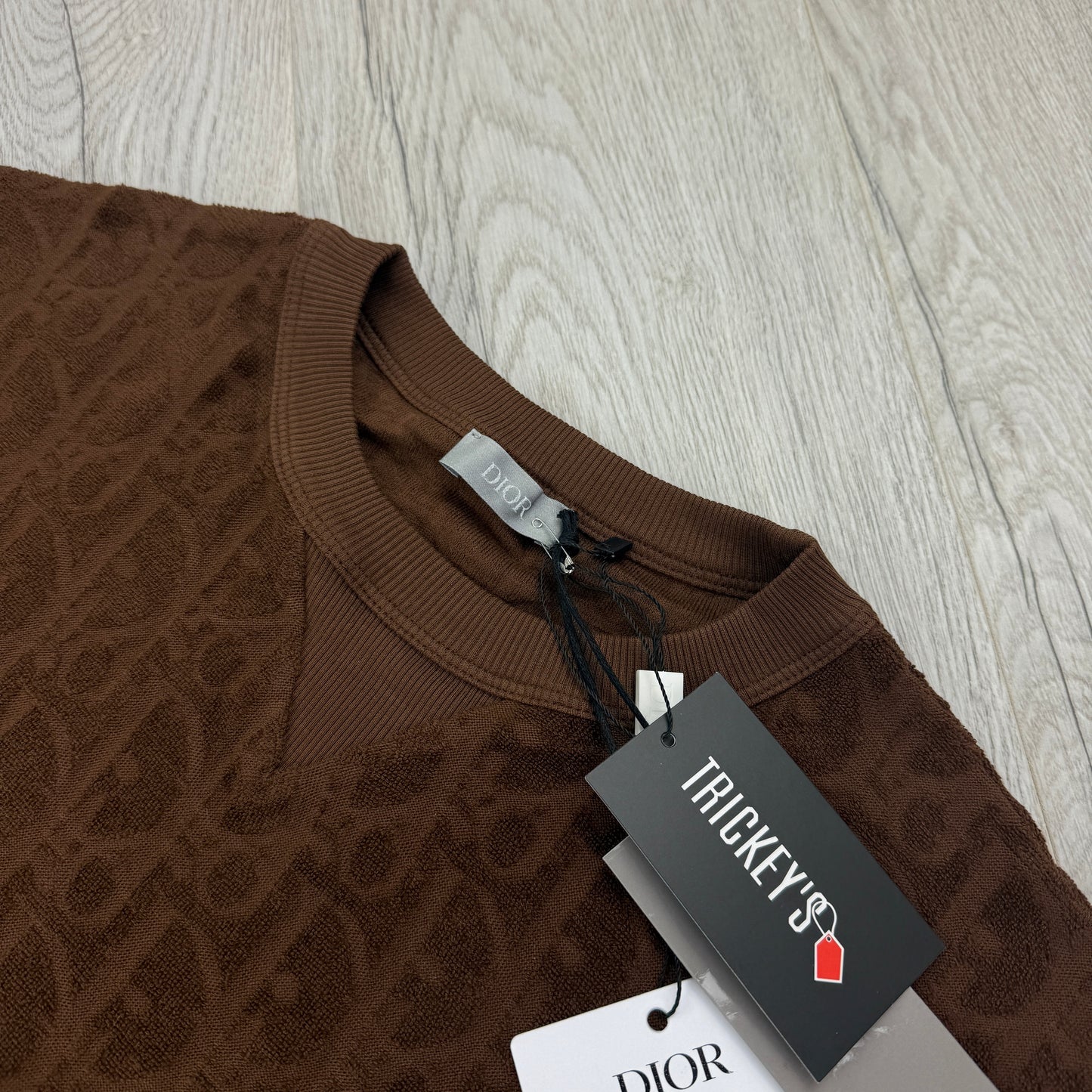 Christian Dior Men’s Brown Towel T-shirt - XS Oversized