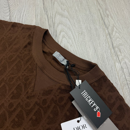 Christian Dior Men’s Brown Towel T-shirt - XS Oversized
