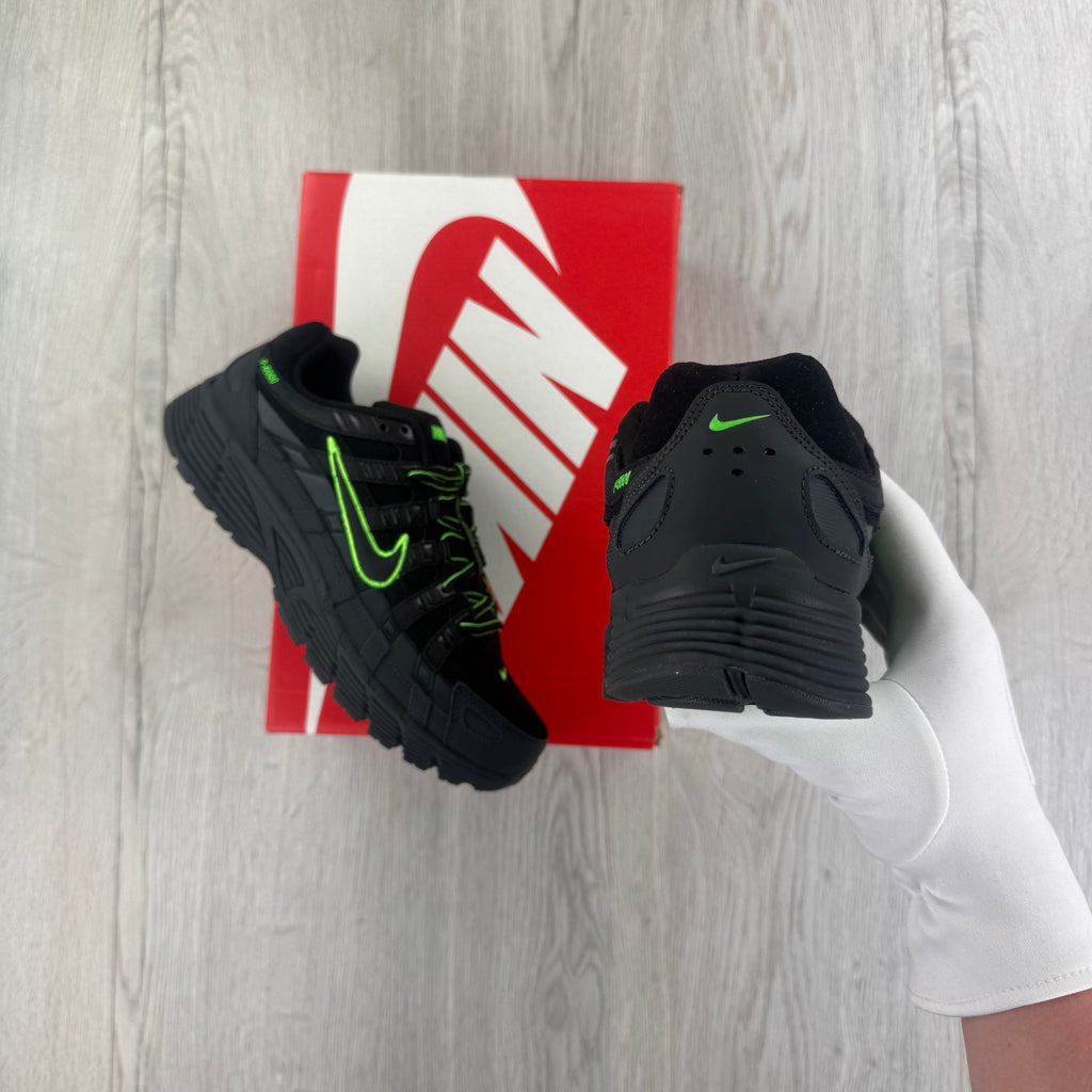 Nike P‑6000 PRM Black Green Strike