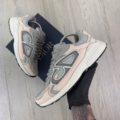 Dior B30 Men’s Grey / Light Pink Trainers - 45 (Fit Uk 11)