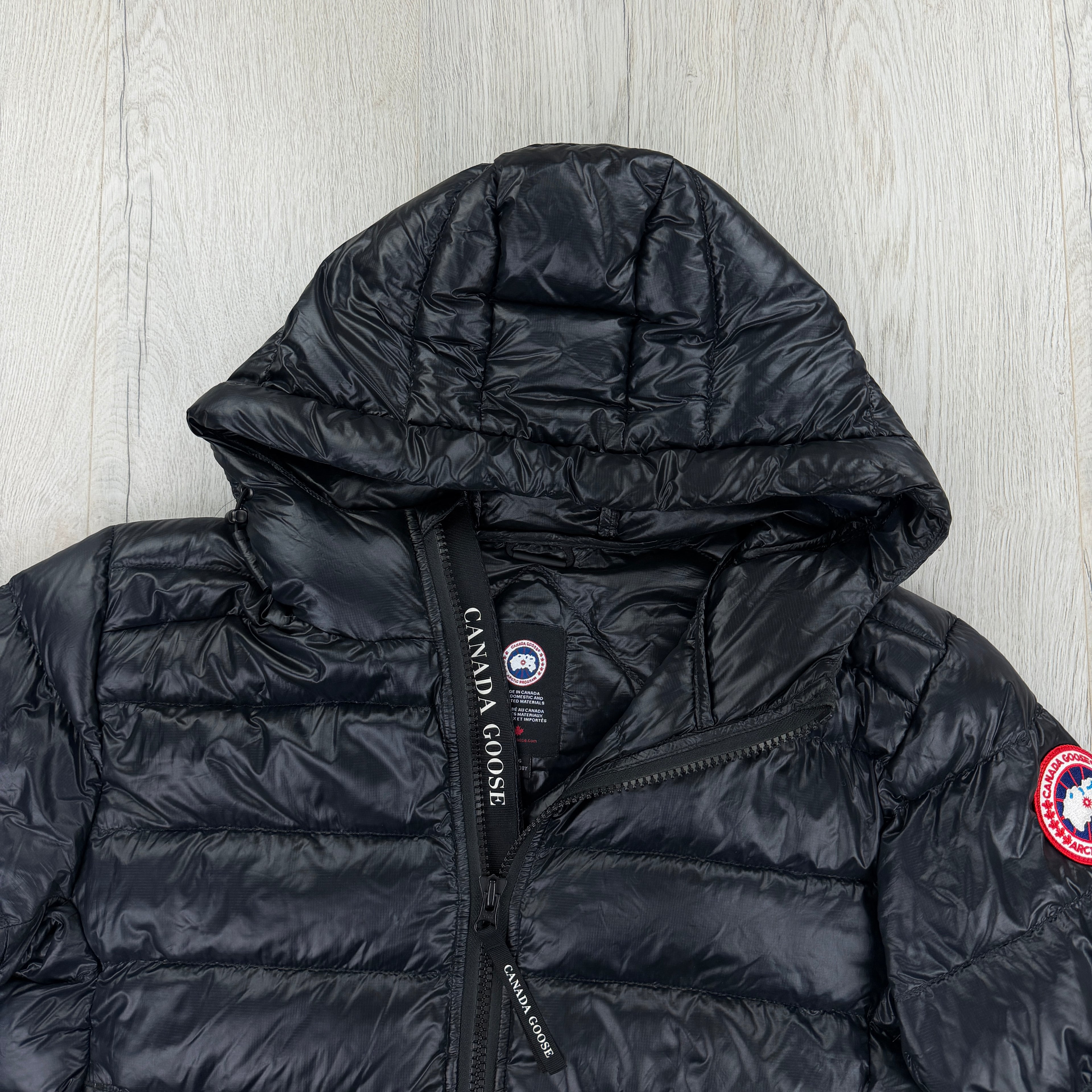 Canada Goose Men’s Black Crofton Down Jacket - Large