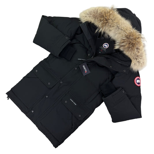 Canada Goose Men’s Black Emory Parker Jacket - Small